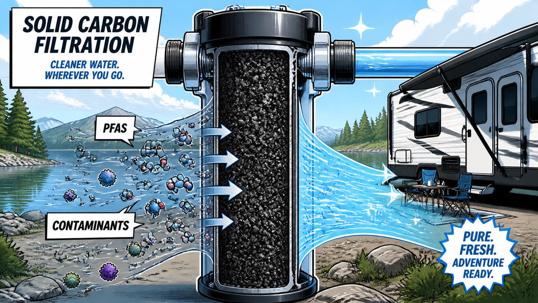 Solid Carbon Block vs. Granular PFAS Removal Hero Image