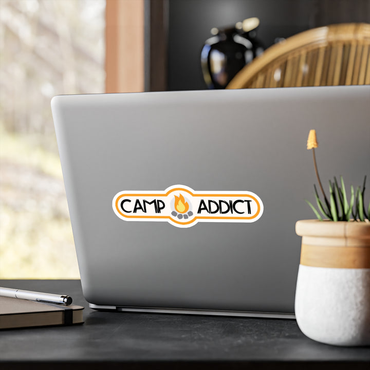 Camp Addict Window Decal