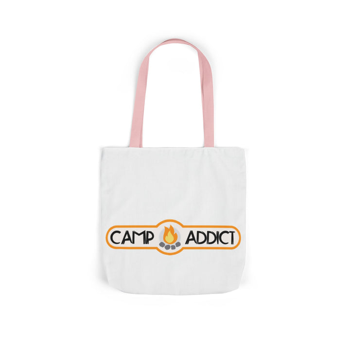 Camp Addict Canvas Tote