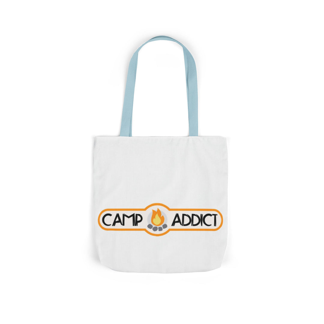 Camp Addict Canvas Tote