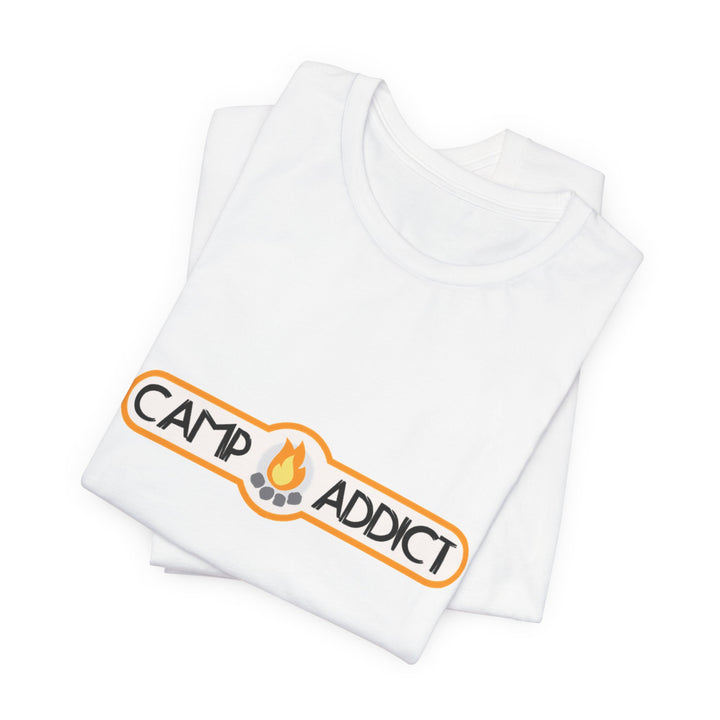 Camp Addict Wordmark Tee — Unisex