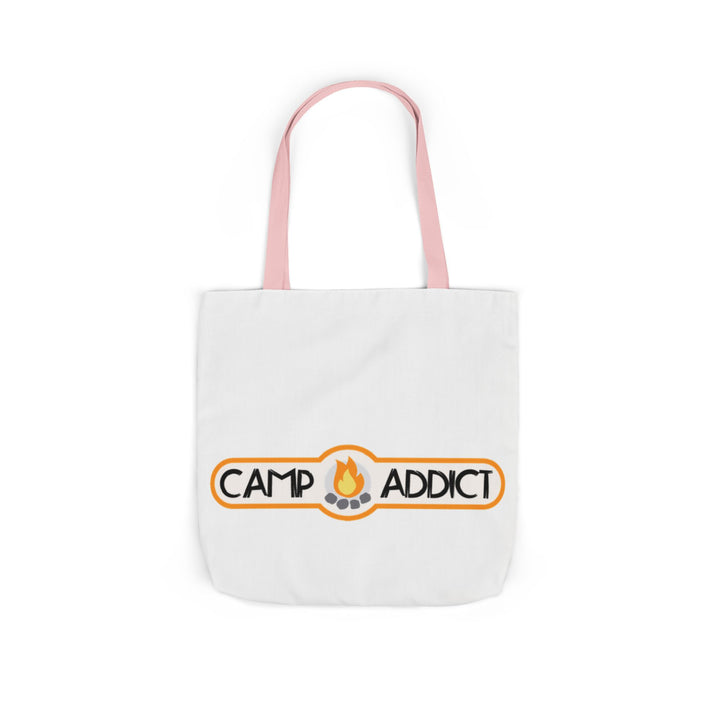 Camp Addict Canvas Tote