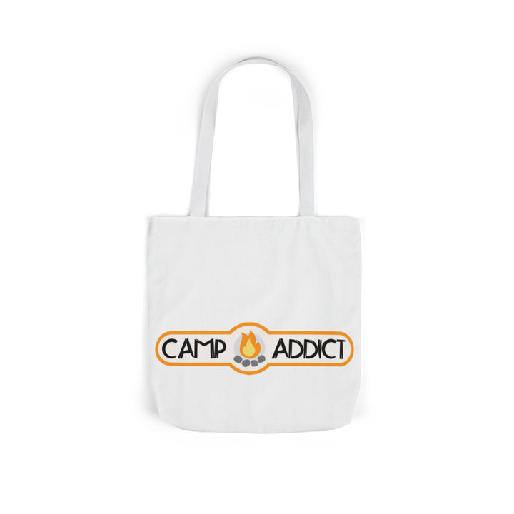 Camp Addict Canvas Tote