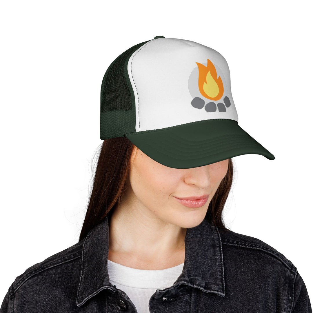Camp Addict Trucker Hat — Icon