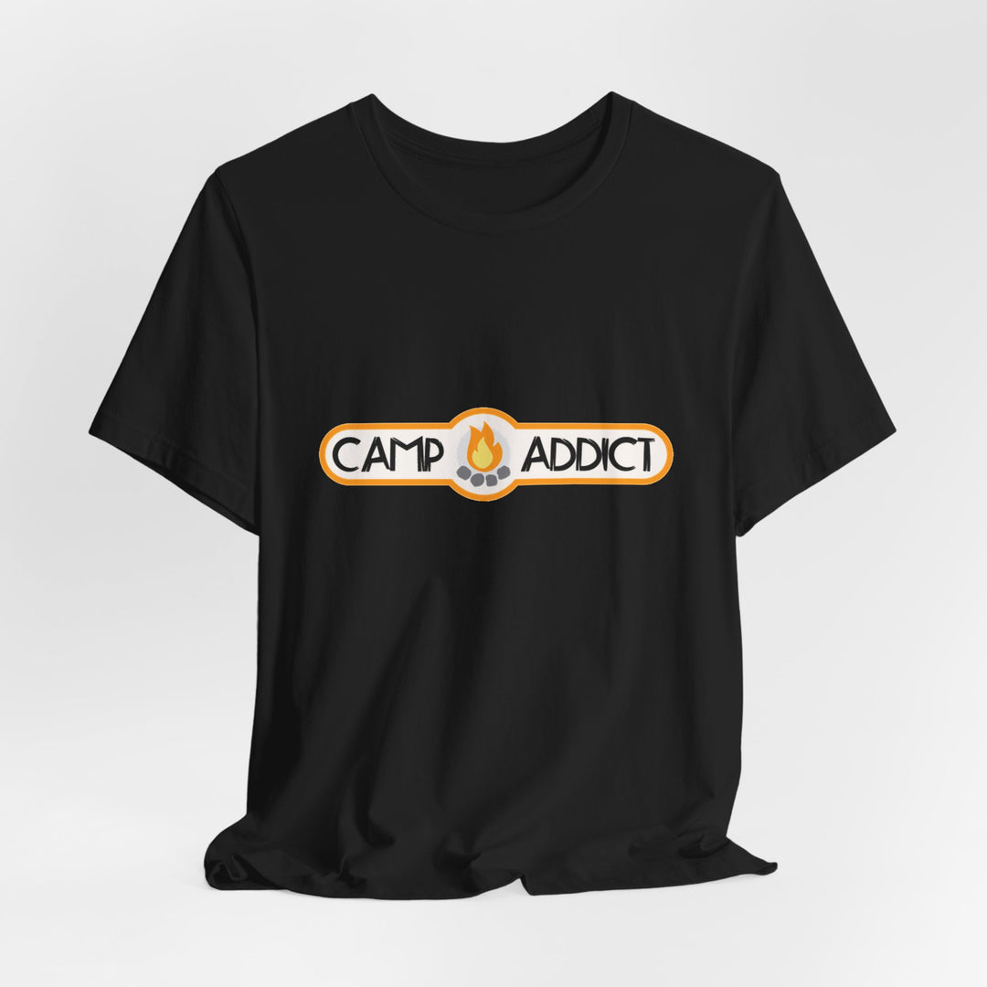 Camp Addict Wordmark Tee — Unisex