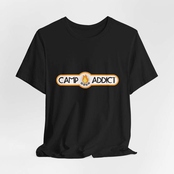 Camp Addict Wordmark Tee — Unisex