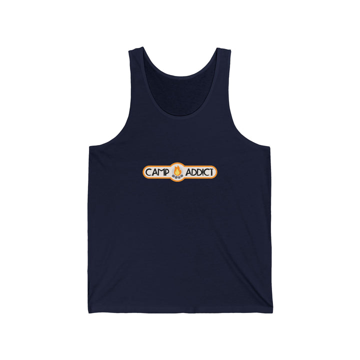 Camp Addict Badge Tank — Unisex