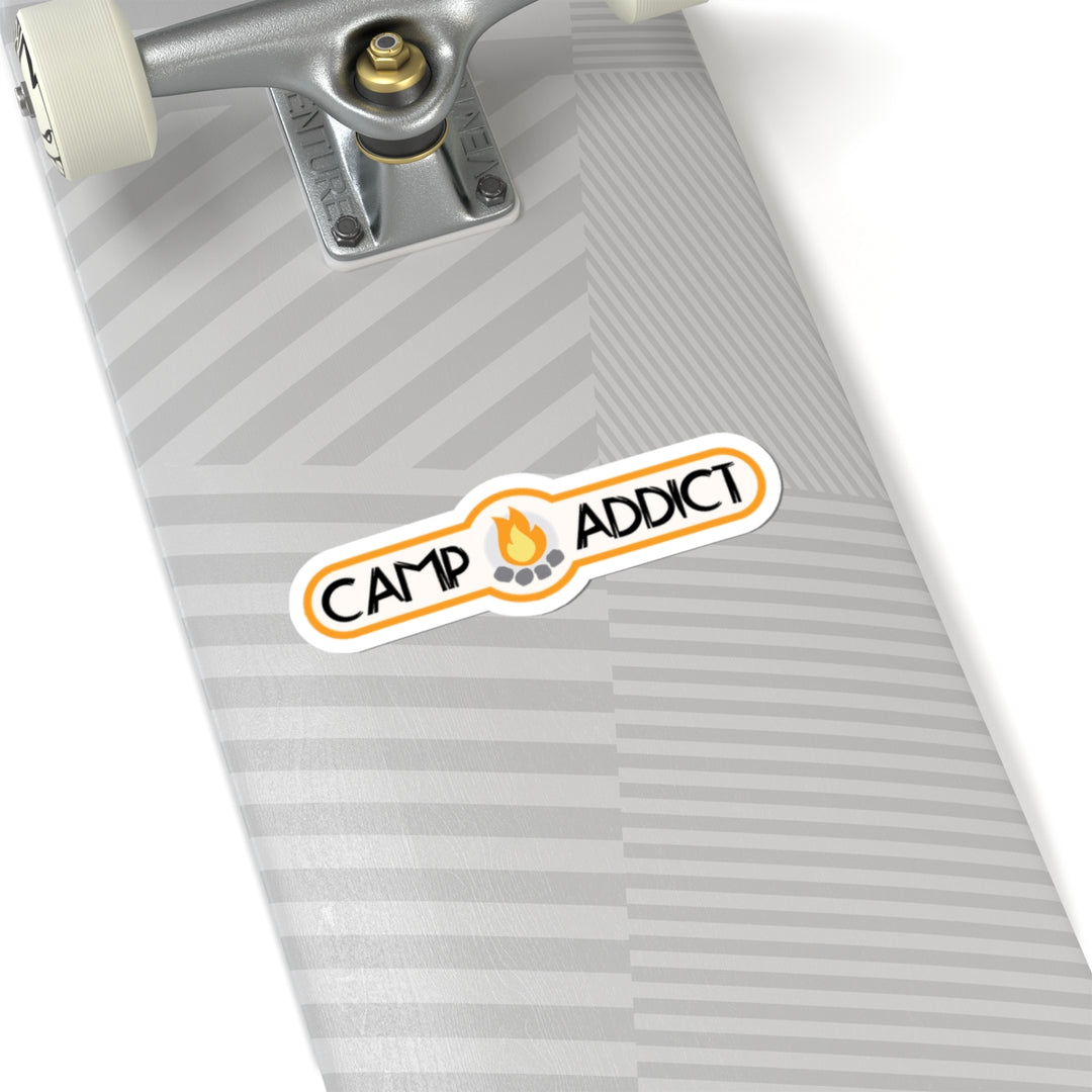 Camp Addict Sticker — Badge