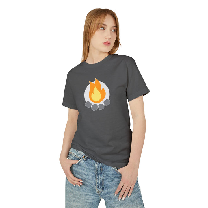 Camp Addict Heritage Tee — Unisex Heavyweight — Icon