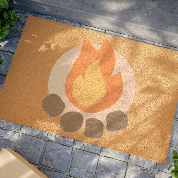 Camp Addict Doormat — Icon