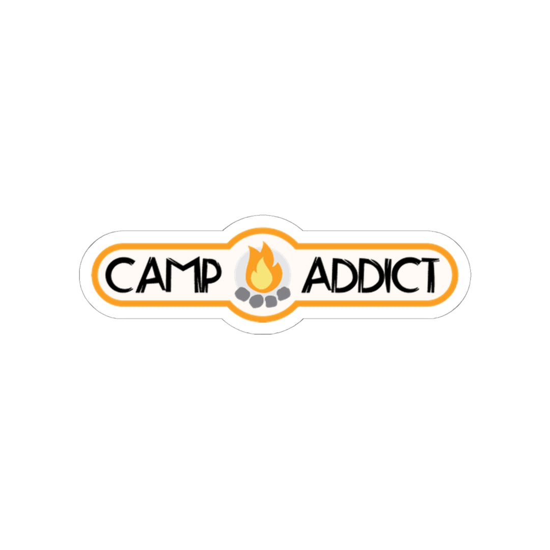 Camp Addict Sticker — Badge