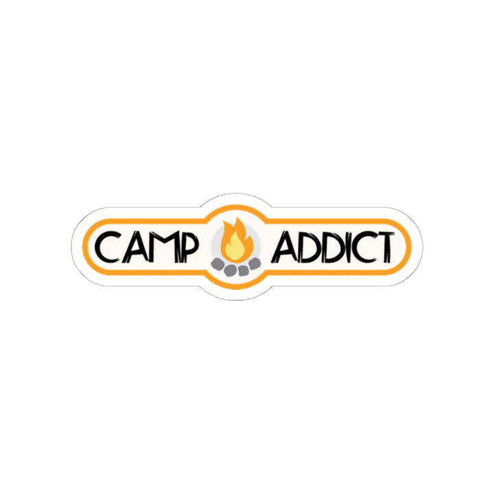 Camp Addict Sticker — Badge