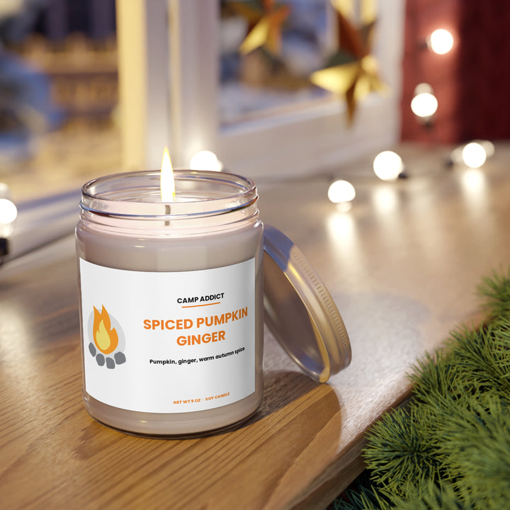 Camp Addict Candle — Spiced Pumpkin Ginger 9oz