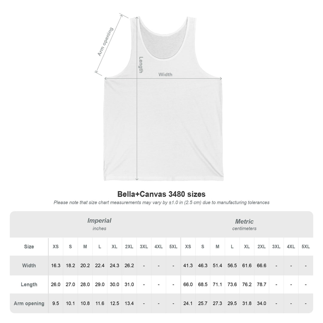 Camp Addict Badge Tank — Unisex