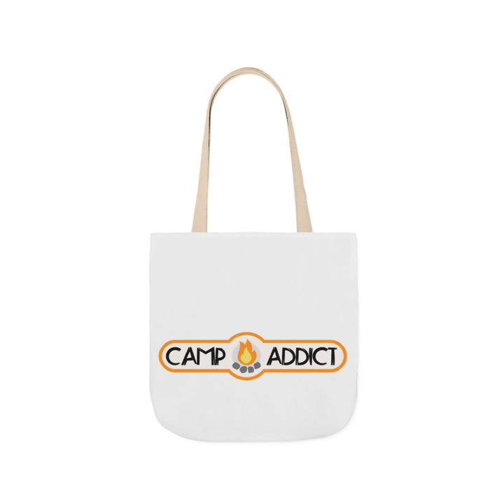 Camp Addict Canvas Tote