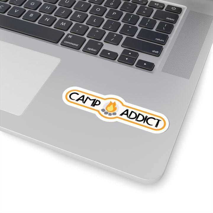 Camp Addict Sticker — Badge