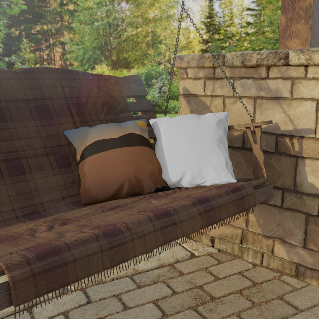 Camp Addict Outdoor Pillow
