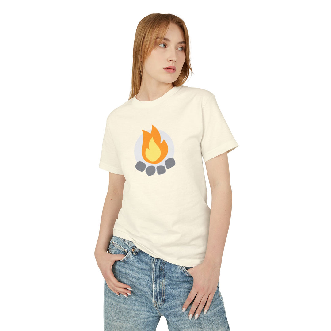 Camp Addict Heritage Tee — Unisex Heavyweight — Icon