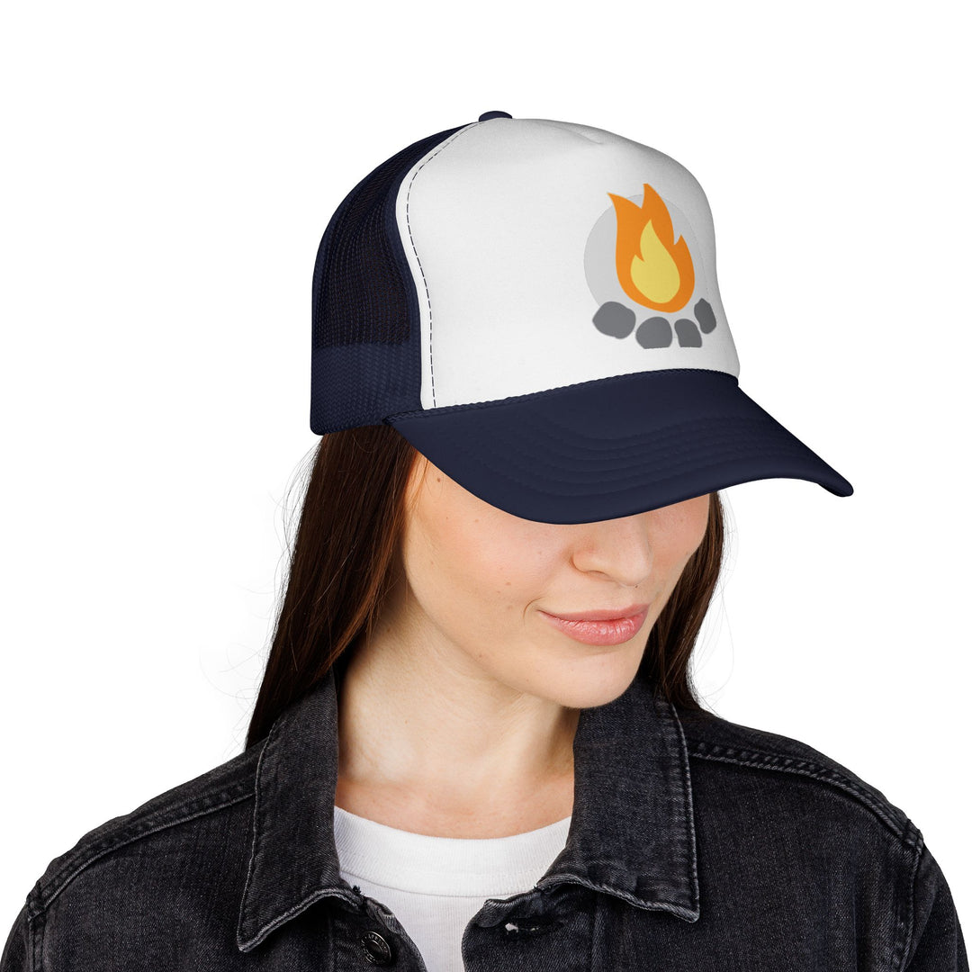 Camp Addict Trucker Hat — Icon