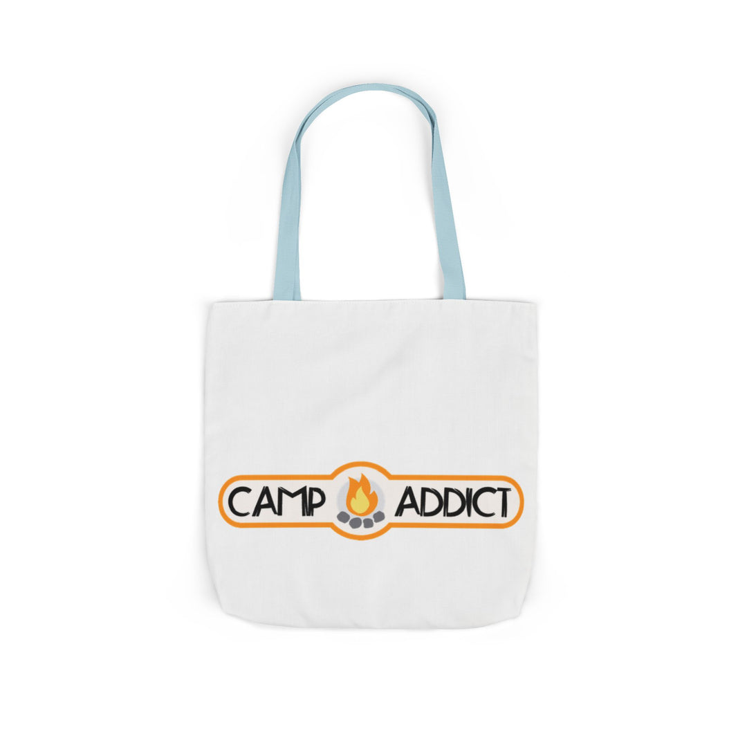 Camp Addict Canvas Tote