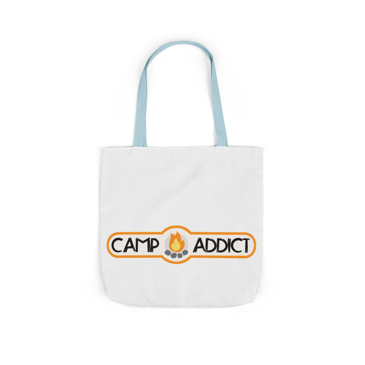 Camp Addict Canvas Tote