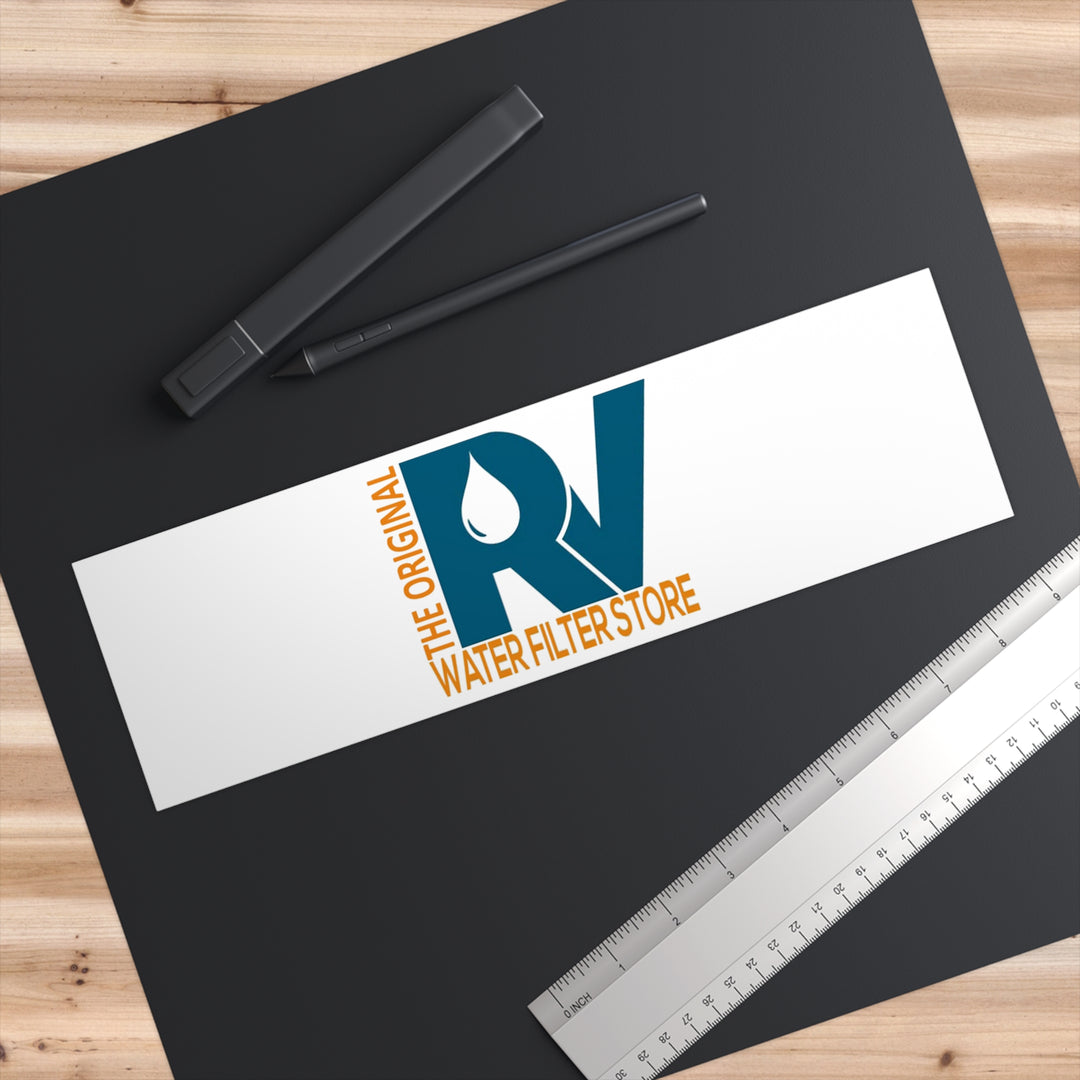 RV Water Filter Store Bumper Sticker