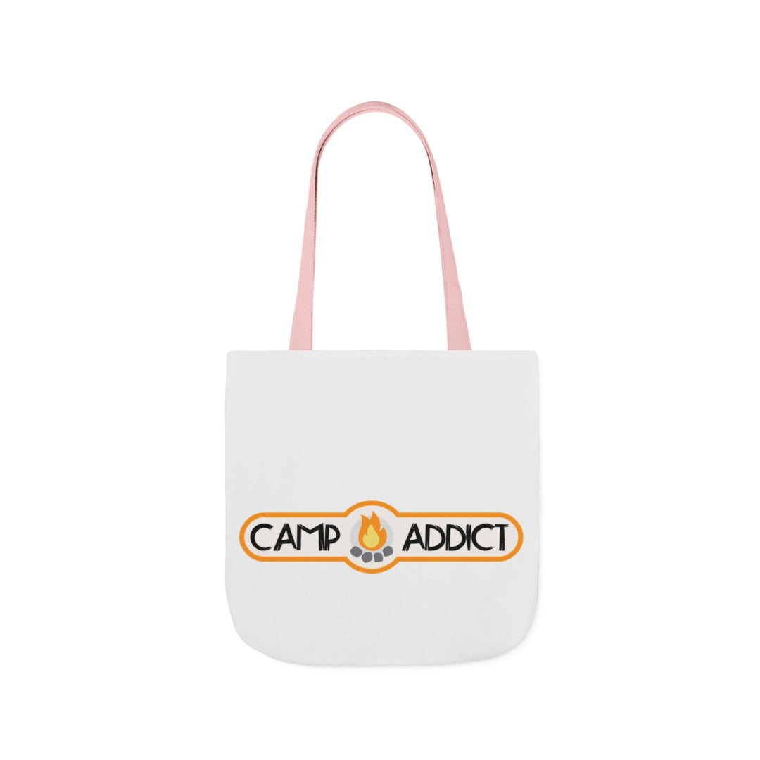 Camp Addict Canvas Tote