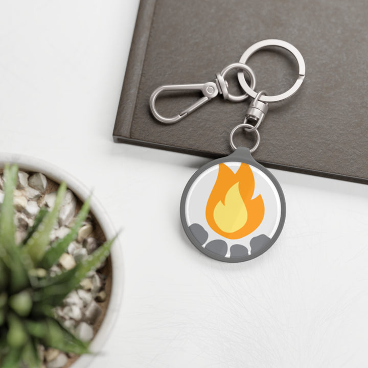 Camp Addict Keyring Tag