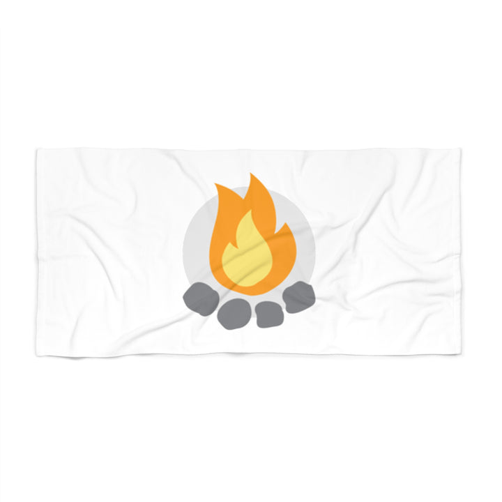 Camp Addict Beach Towel — Icon