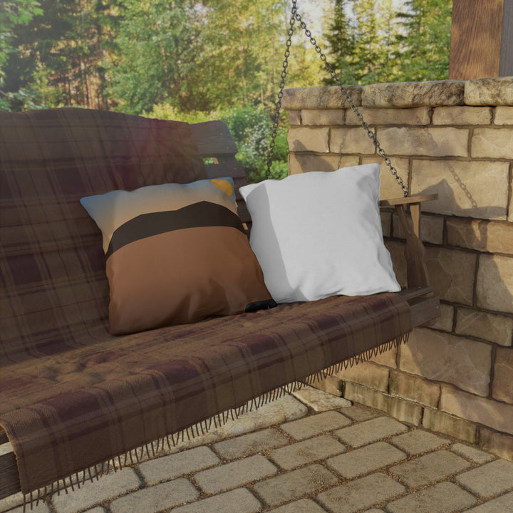 Camp Addict Outdoor Pillow