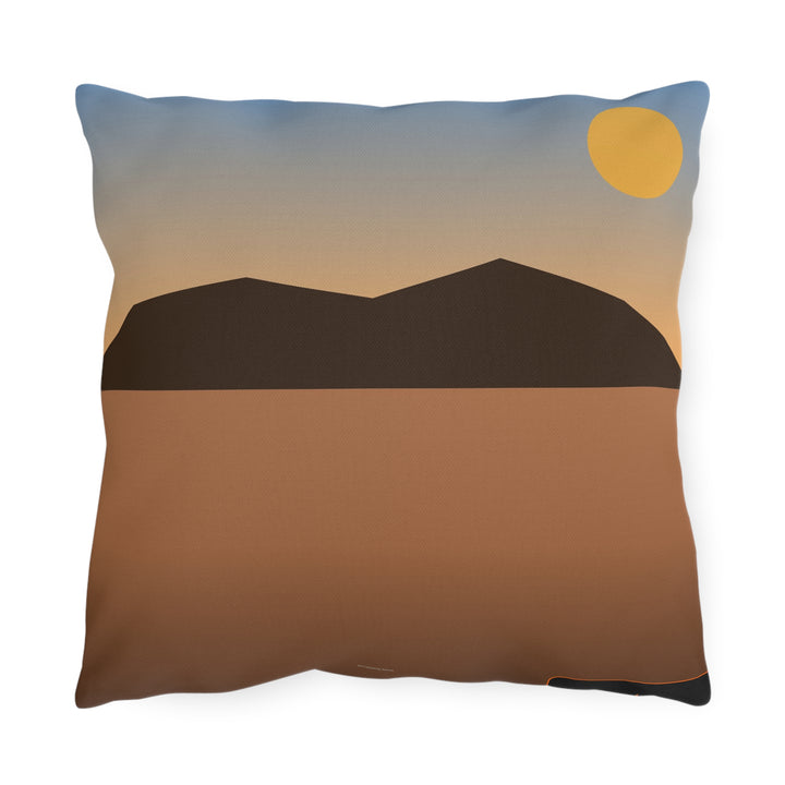 Camp Addict Outdoor Pillow