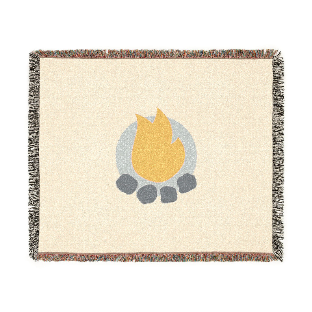 Camp Addict Woven Throw — Icon