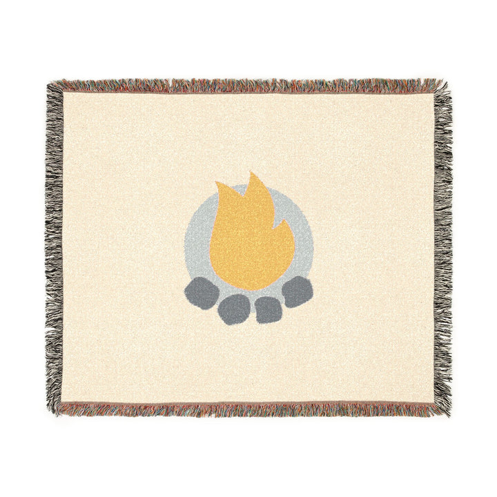 Camp Addict Woven Throw — Icon