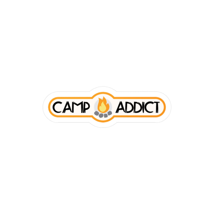 Camp Addict Window Decal