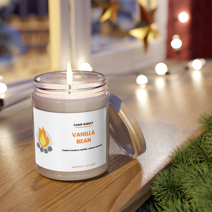 Camp Addict Candle — Vanilla Bean 9oz