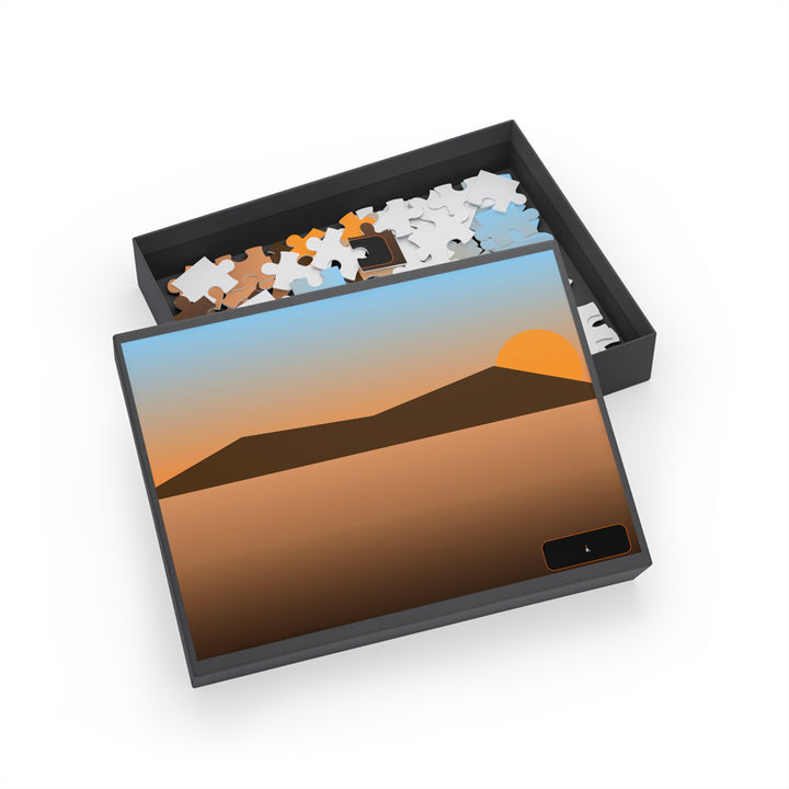 Camp Addict Jigsaw Puzzle — Ocean Sunset RV