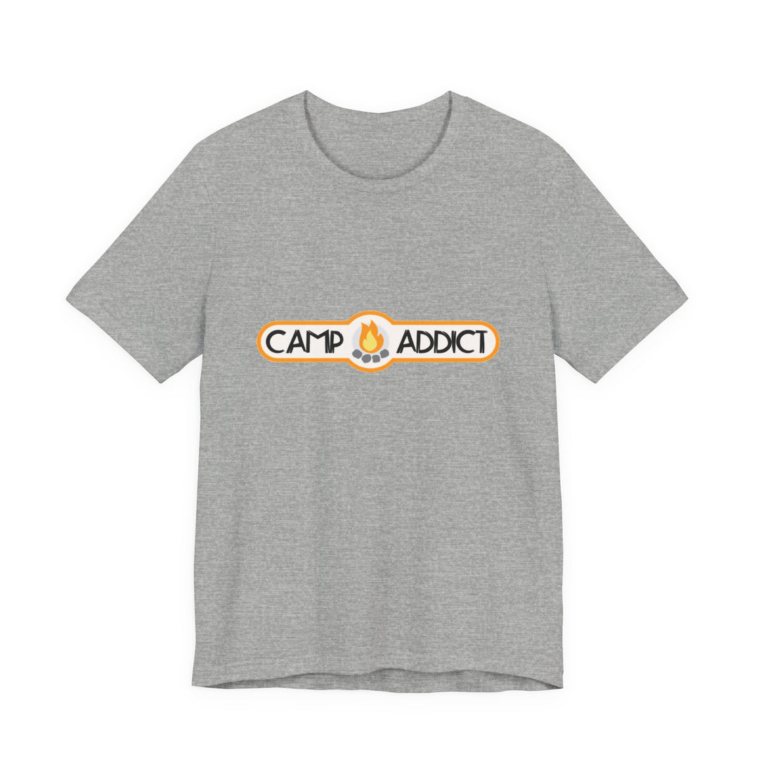 Camp Addict Wordmark Tee — Unisex