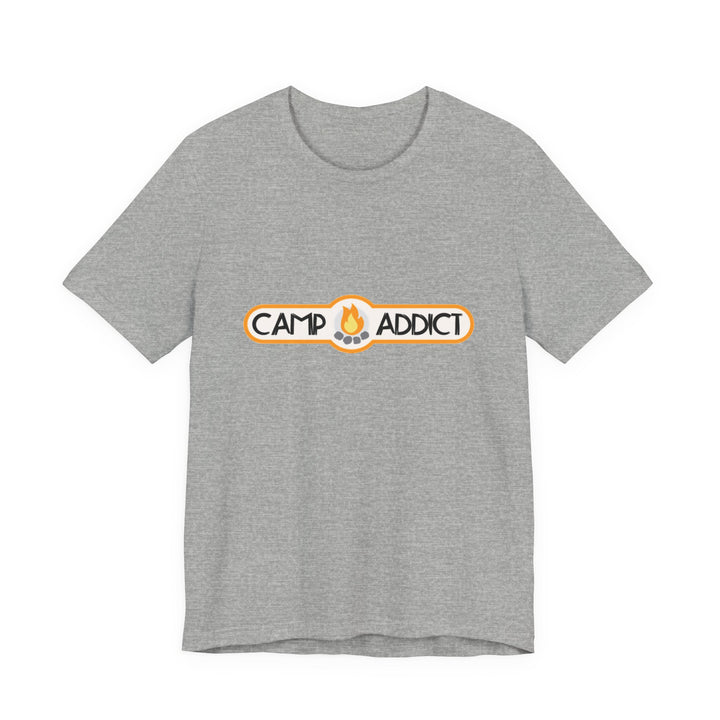 Camp Addict Wordmark Tee — Unisex