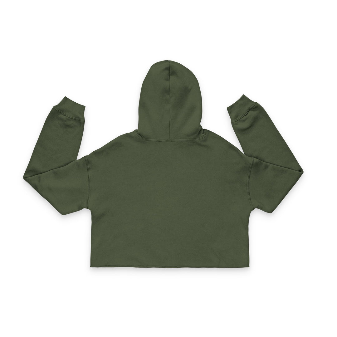 Camp Addict Cropped Hoodie — Women&