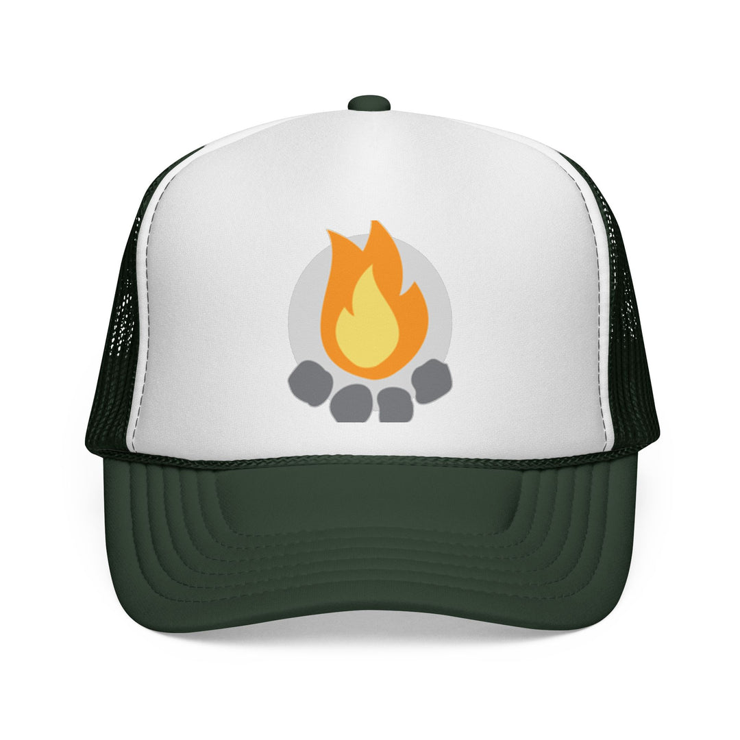 Camp Addict Trucker Hat — Icon