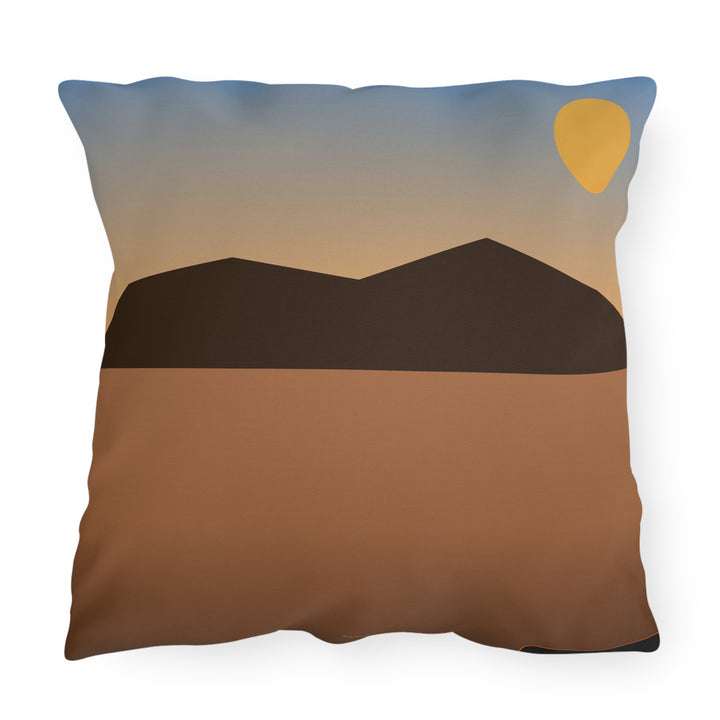Camp Addict Outdoor Pillow