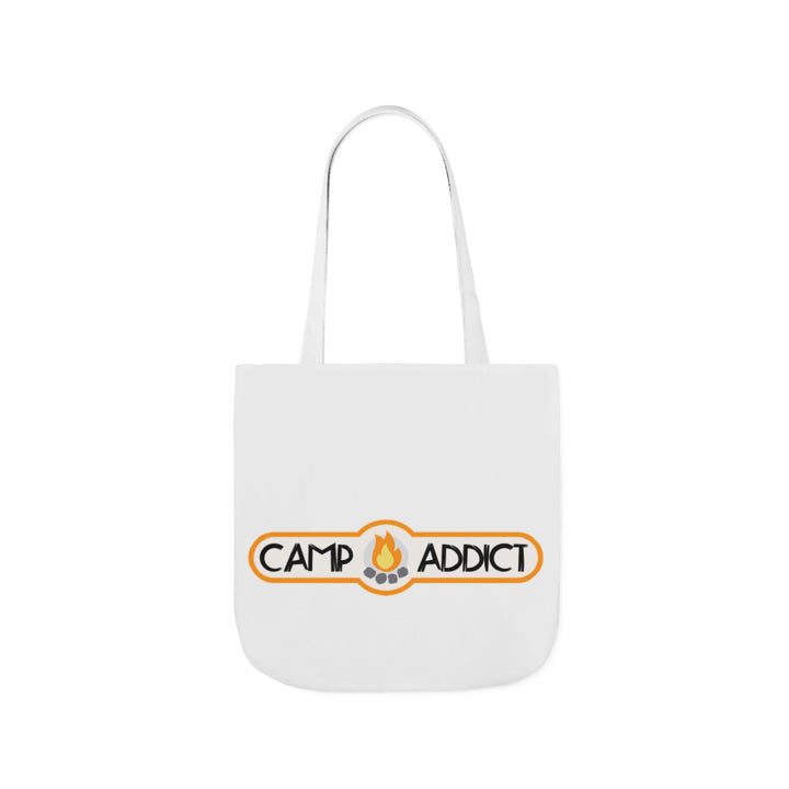 Camp Addict Canvas Tote