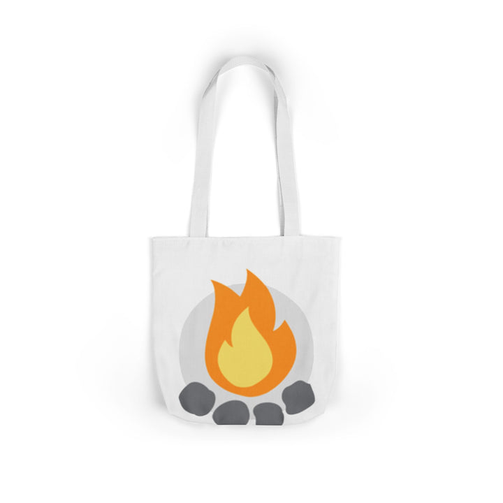 Camp Addict Canvas Tote — Icon