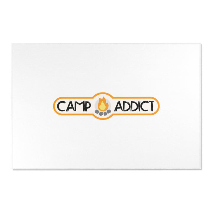 Camp Addict Area Rug 3×5