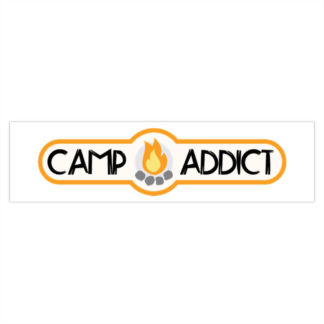 Camp Addict Bumper Sticker