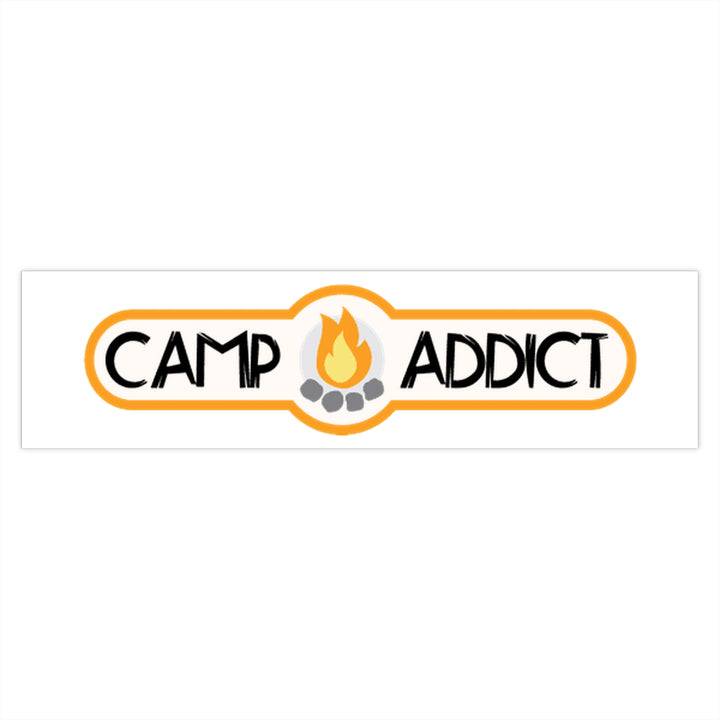 Camp Addict Bumper Sticker