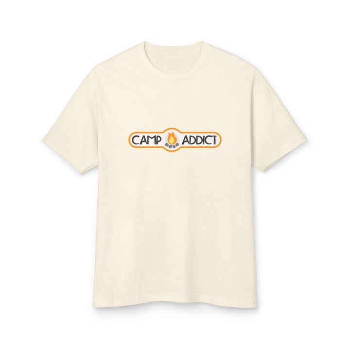 Camp Addict Heritage Tee — Unisex Heavyweight