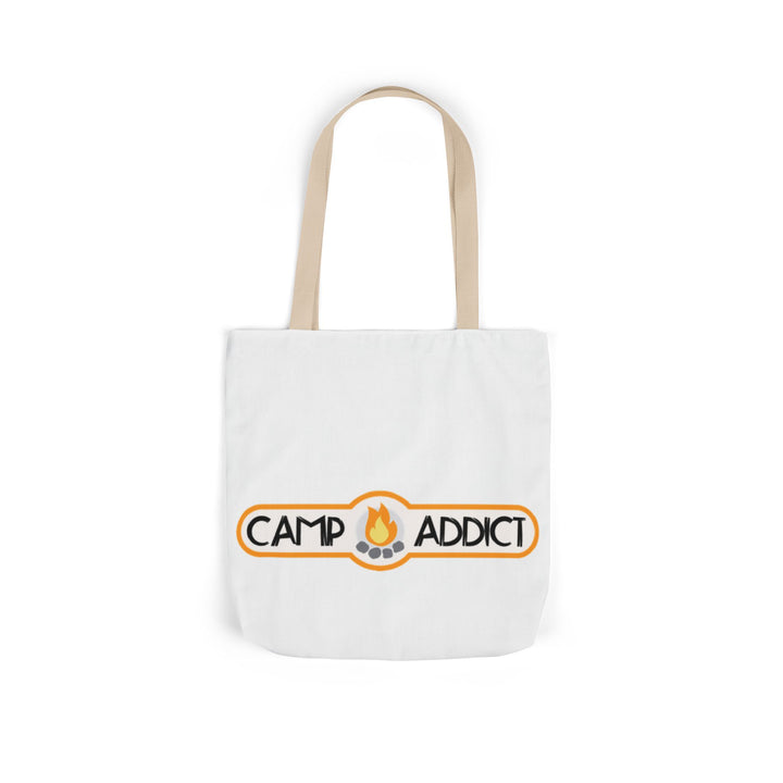 Camp Addict Canvas Tote
