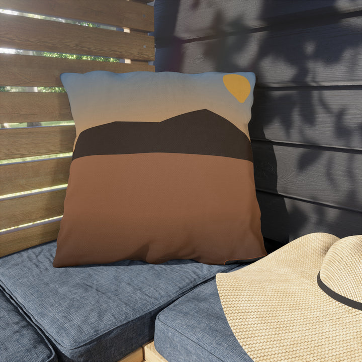 Camp Addict Outdoor Pillow