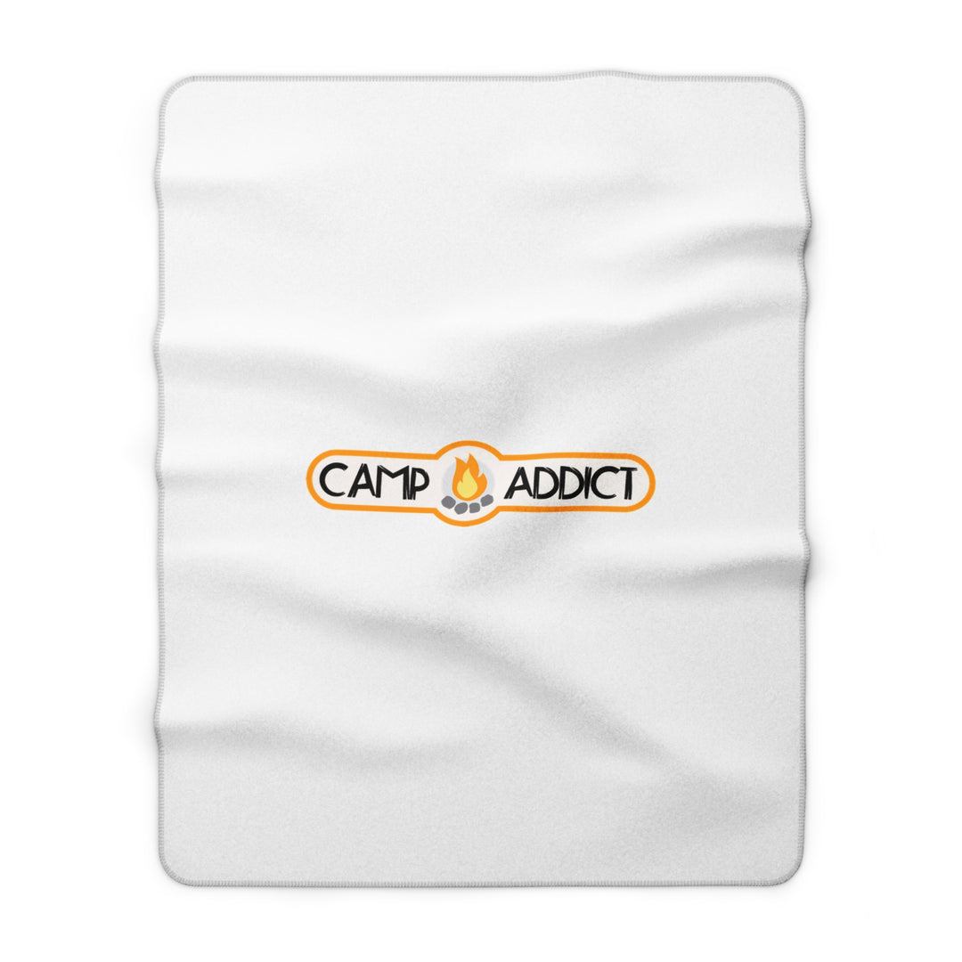 Camp Addict Sherpa Blanket
